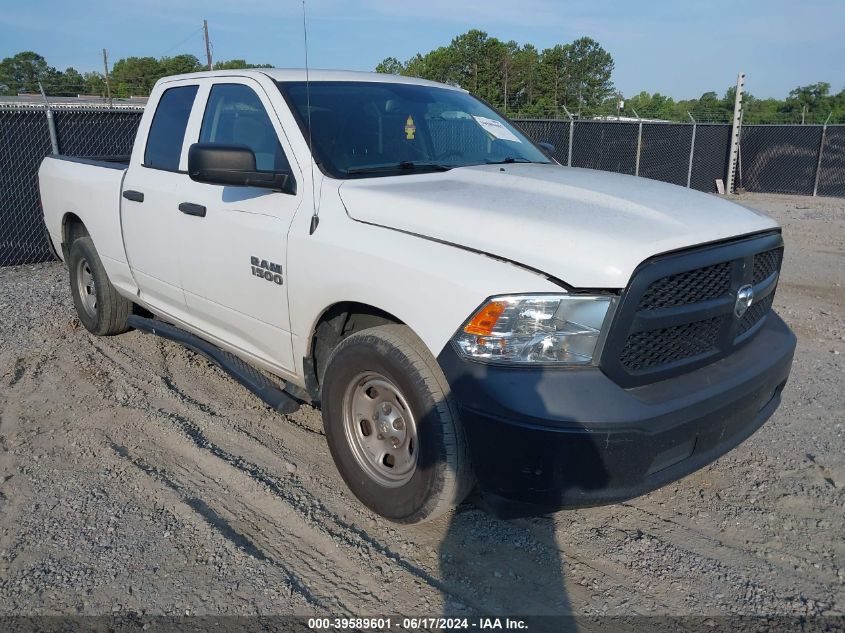 2018 Ram 1500 Tradesman Quad Cab 4X2 6'4 Box VIN: 1C6RR6FG1JS201763 Lot: 39589601