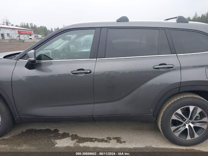 2023 Toyota Highlander Xle VIN: 5TDKDRAH9PS030014 Lot: 39589602