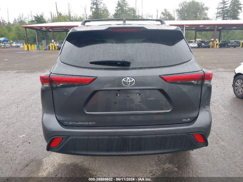2023 Toyota Highlander Xle VIN: 5TDKDRAH9PS030014 Lot: 39589602