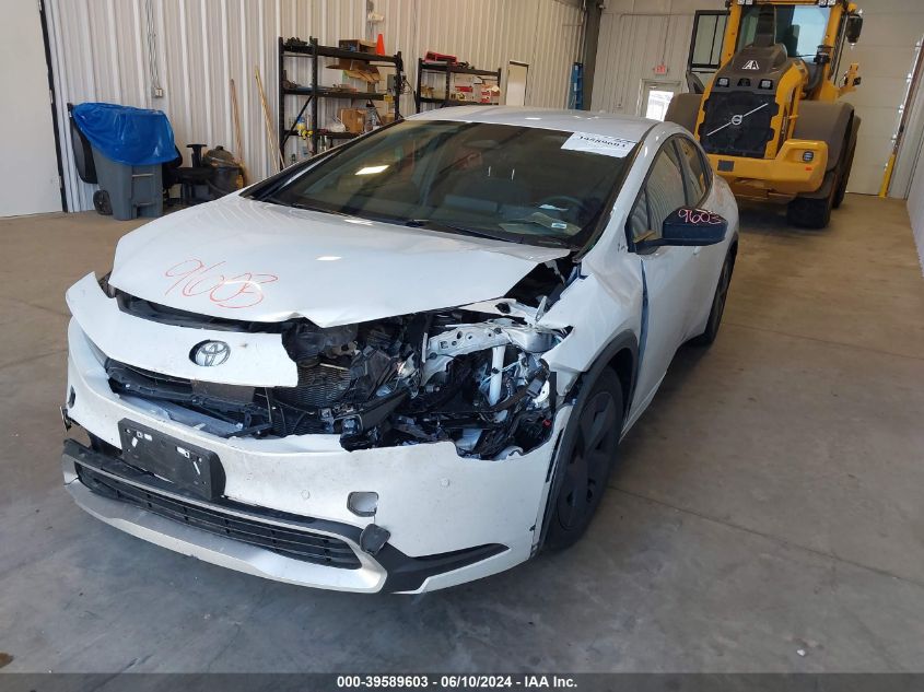 2023 Toyota Prius Prime Se VIN: JTDACACU9P3001088 Lot: 39589603