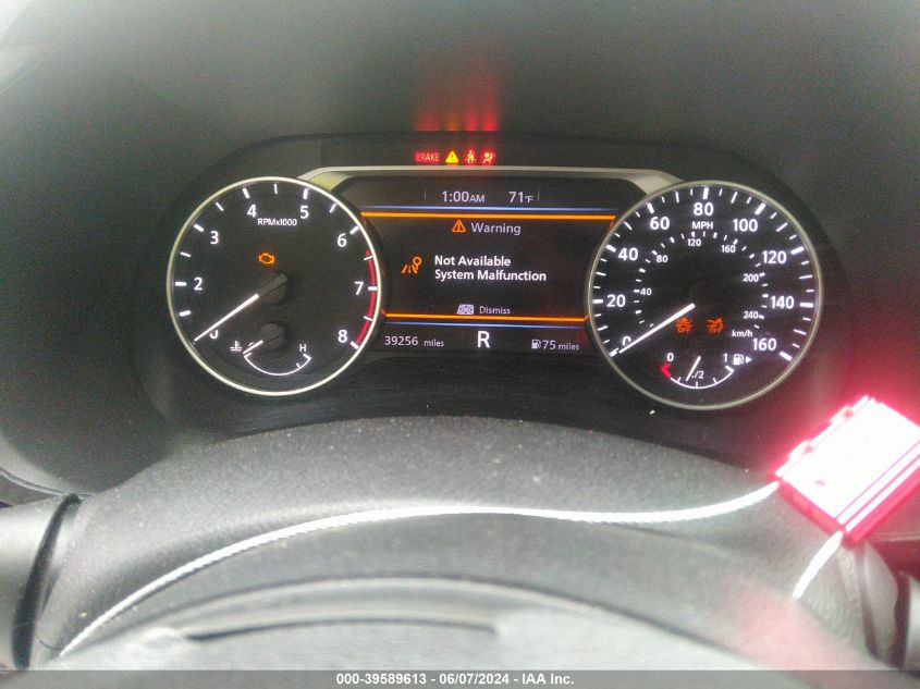 2020 Nissan Sentra Sr Xtronic Cvt VIN: 3N1AB8DV2LY219476 Lot: 39589613