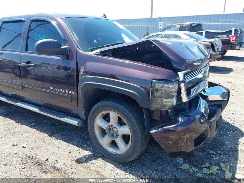 2009 Chevrolet Silverado 1500 Ltz VIN: 2GCEK332591100093 Lot: 39589622