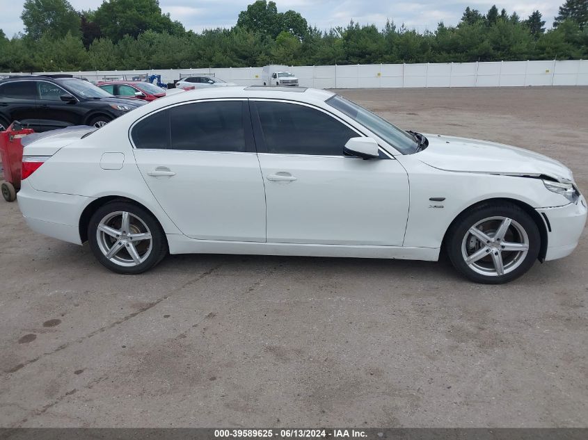 2010 BMW 528I xDrive VIN: WBANV1C53AC389301 Lot: 39589625