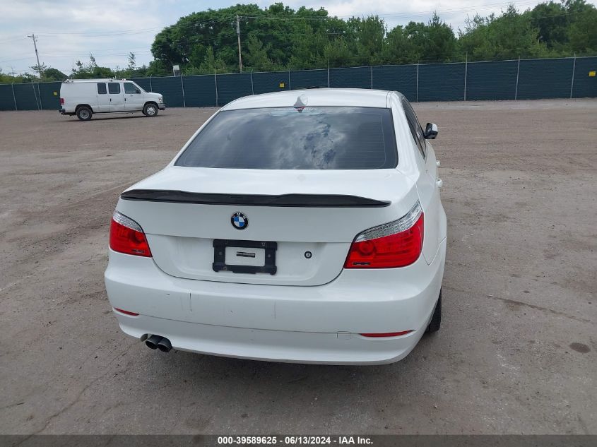 2010 BMW 528I xDrive VIN: WBANV1C53AC389301 Lot: 39589625