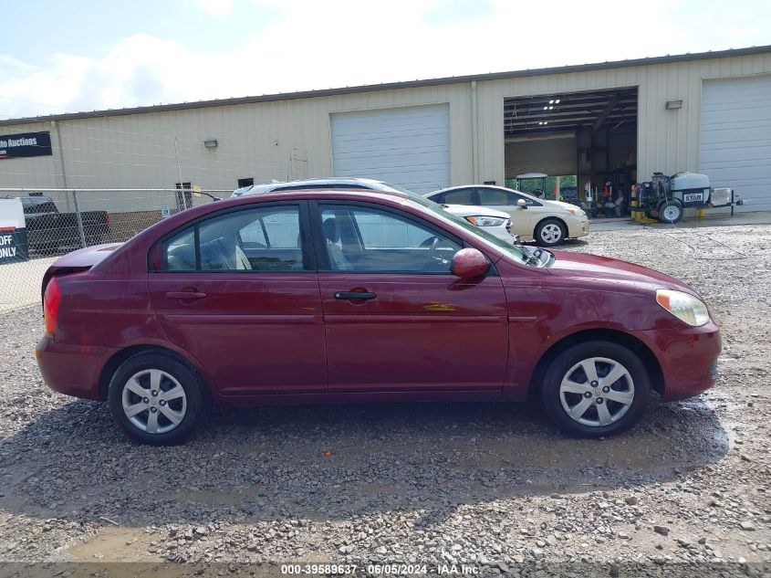 2008 Hyundai Accent Gls VIN: KMHCN46C18U199759 Lot: 39589637