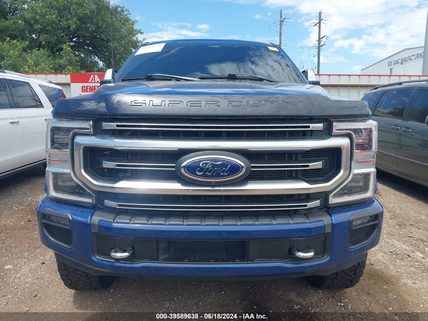 2022 Ford F-250 Platinum VIN: 1FT8W2BTXNEC86910 Lot: 39589638