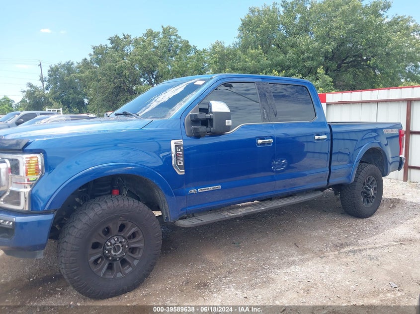 2022 Ford F-250 Platinum VIN: 1FT8W2BTXNEC86910 Lot: 39589638