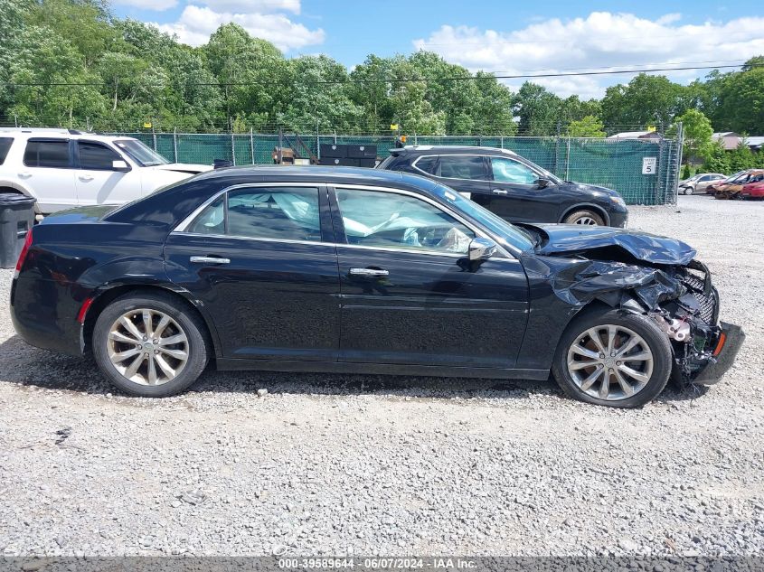 2016 Chrysler 300C Awd VIN: 2C3CCAKG7GH261785 Lot: 39589644