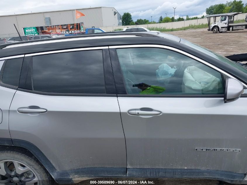 2018 Jeep Compass Limited 4X4 VIN: 3C4NJDCB8JT354778 Lot: 39589690