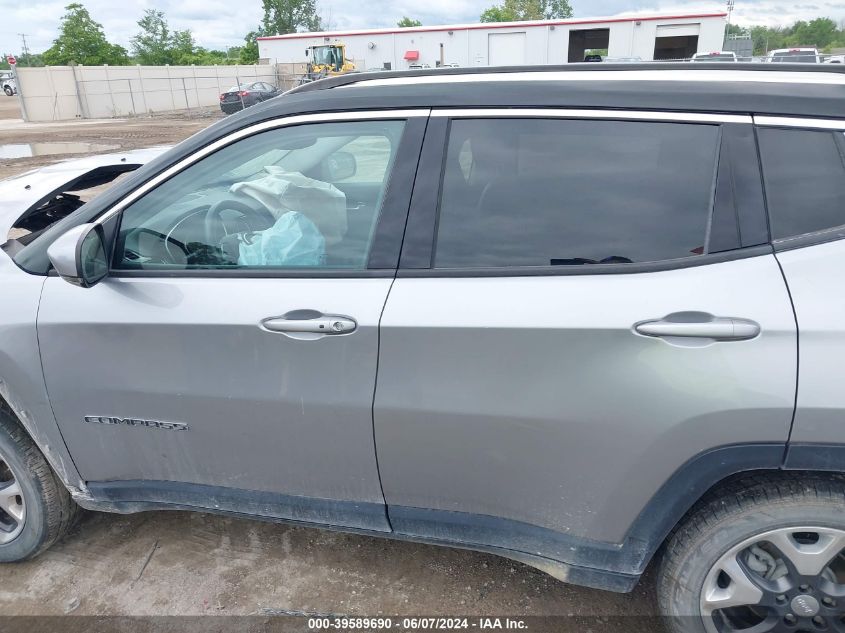 2018 Jeep Compass Limited 4X4 VIN: 3C4NJDCB8JT354778 Lot: 39589690