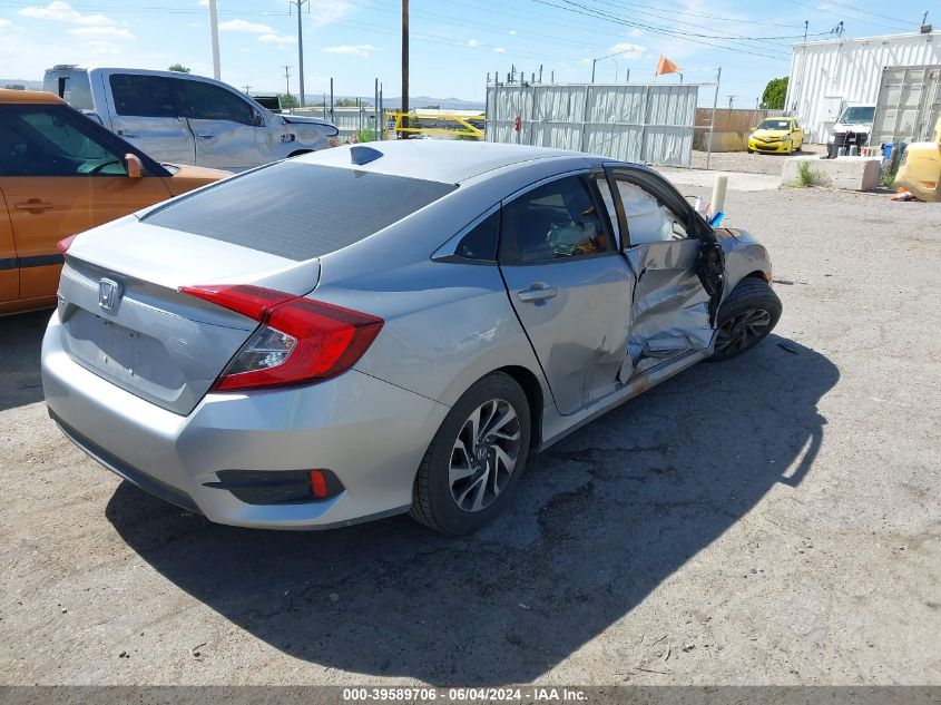 2017 Honda Civic Ex VIN: 19XFC2F78HE078787 Lot: 39589706