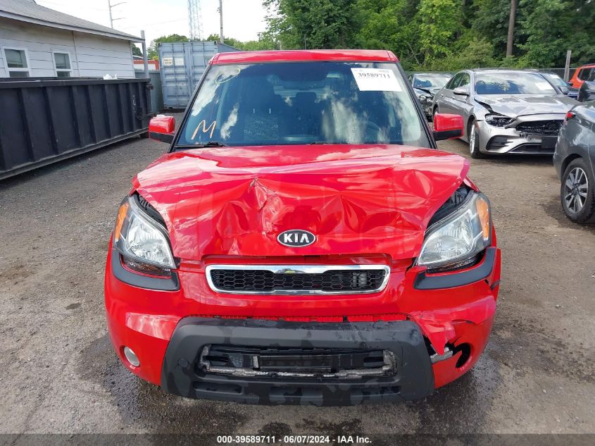 2010 Kia Soul + VIN: KNDJT2A2XA7190678 Lot: 39589711