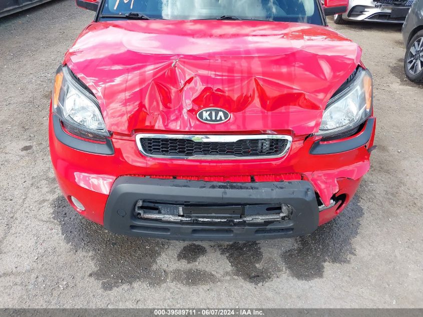 2010 Kia Soul + VIN: KNDJT2A2XA7190678 Lot: 39589711