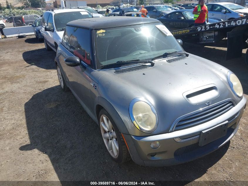 2003 Mini Cooper S VIN: WMWRE33453TD69593 Lot: 39589716