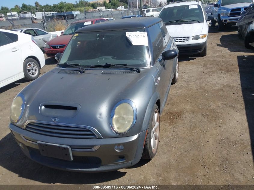 2003 Mini Cooper S VIN: WMWRE33453TD69593 Lot: 39589716