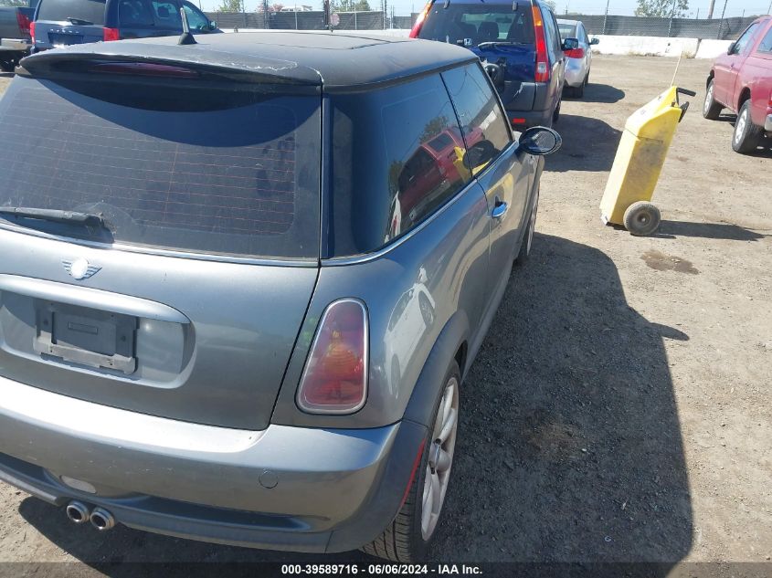 2003 Mini Cooper S VIN: WMWRE33453TD69593 Lot: 39589716