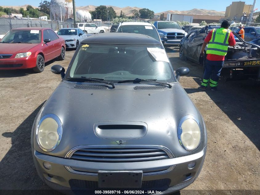 2003 Mini Cooper S VIN: WMWRE33453TD69593 Lot: 39589716