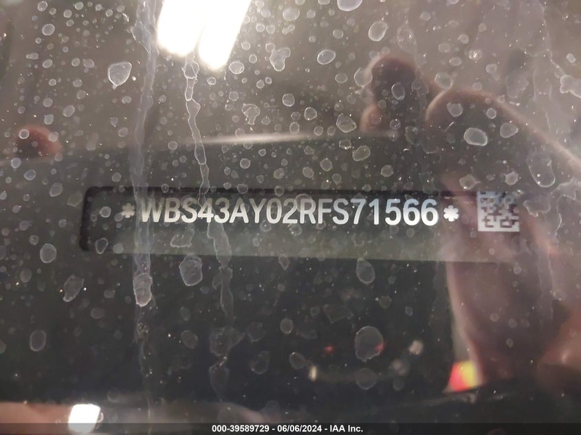 2024 BMW M3 COMPETITION XDRIVE - WBS43AY02RFS71566