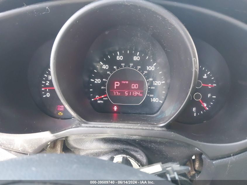 2018 Kia Soul + VIN: KNDJP3A58J7540393 Lot: 39589740