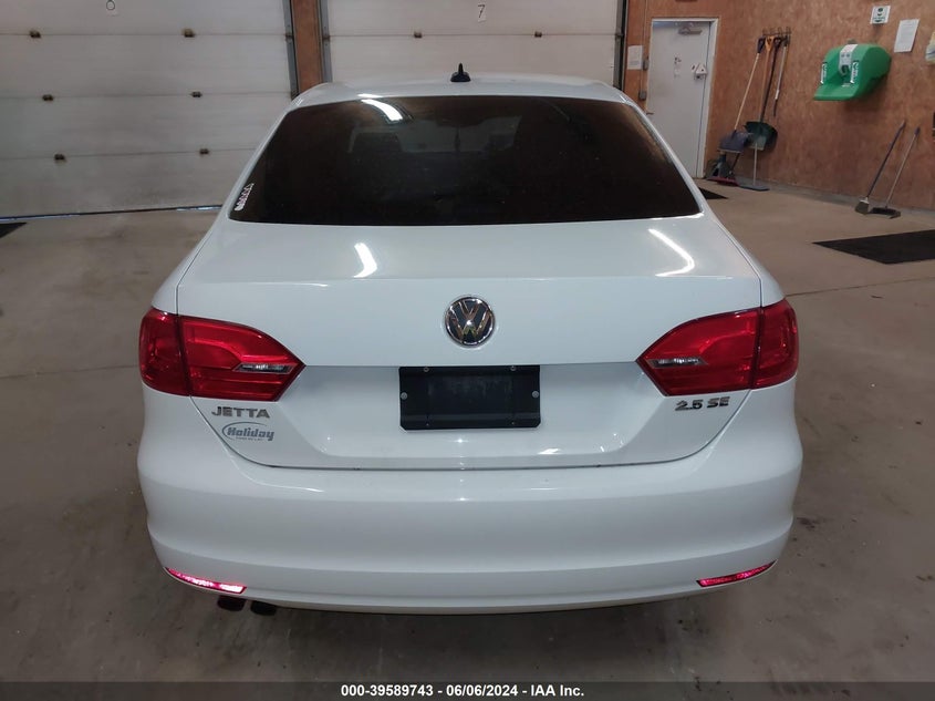 2013 Volkswagen Jetta 2.5L Se VIN: 3VWDP7AJ4DM300475 Lot: 39589743