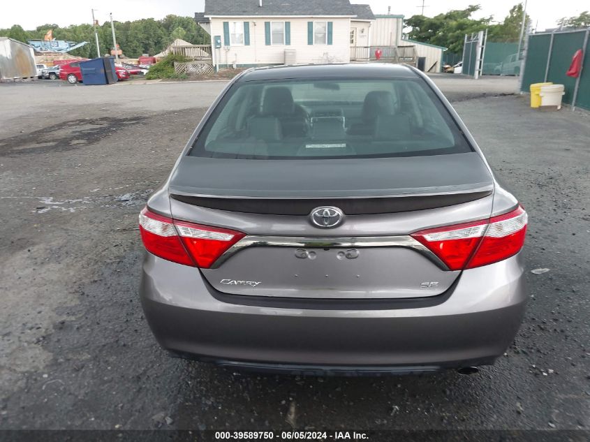 2015 Toyota Camry Se VIN: 4T1BF1FK3FU114464 Lot: 39589750