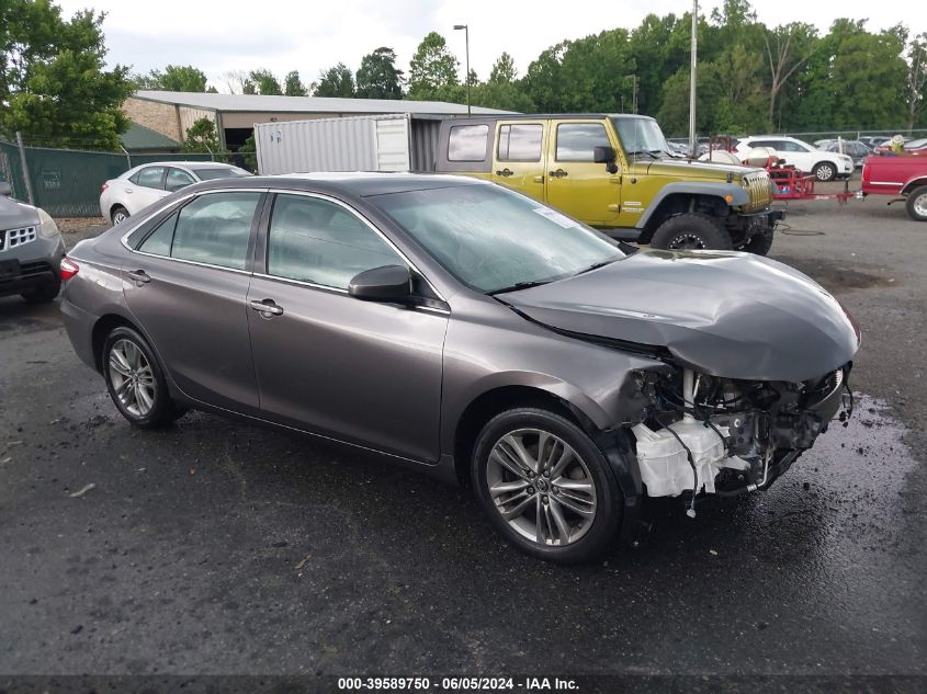 2015 Toyota Camry Se VIN: 4T1BF1FK3FU114464 Lot: 39589750