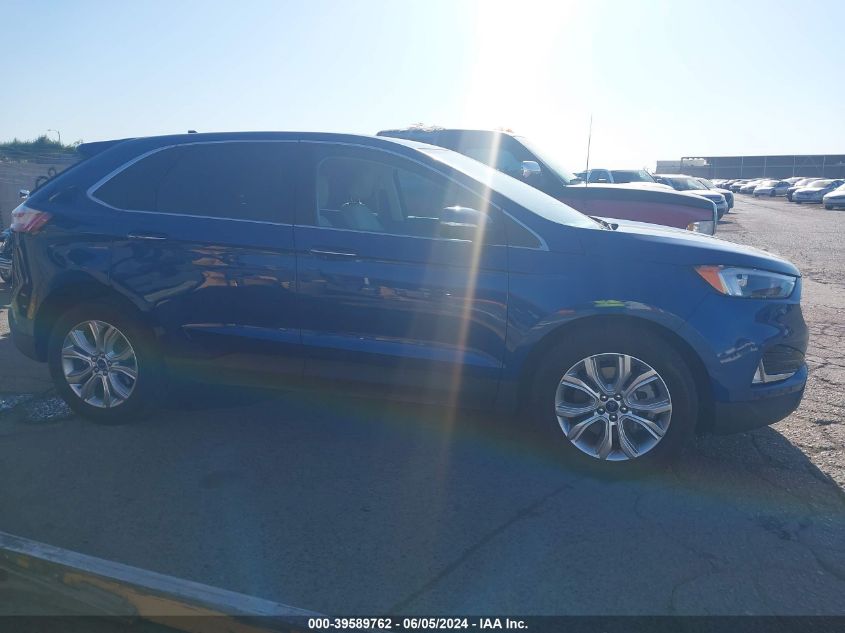 2022 Ford Edge Titanium VIN: 2FMPK4K96NBA53363 Lot: 39589762