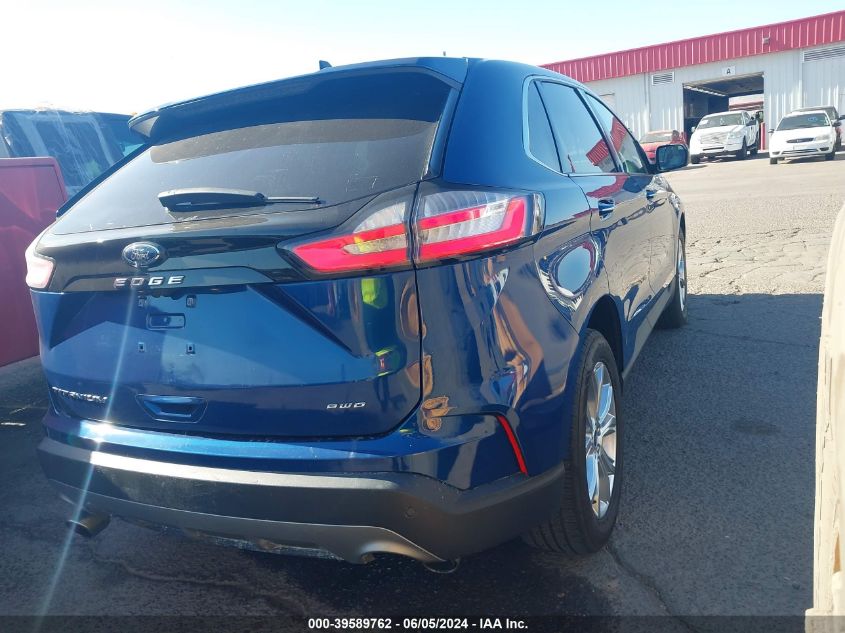 2022 Ford Edge Titanium VIN: 2FMPK4K96NBA53363 Lot: 39589762