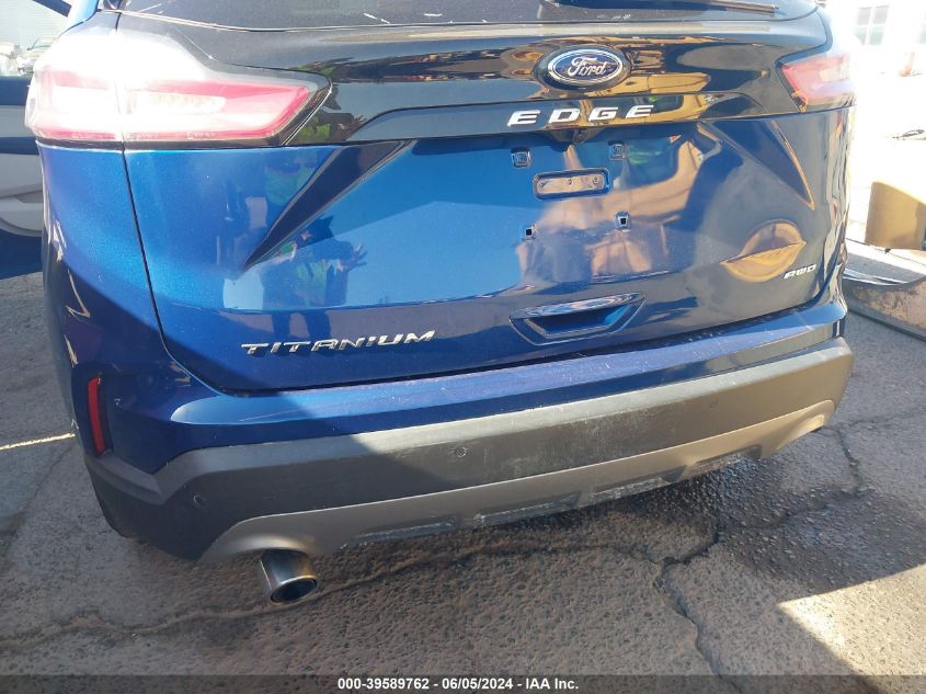 2022 Ford Edge Titanium VIN: 2FMPK4K96NBA53363 Lot: 39589762