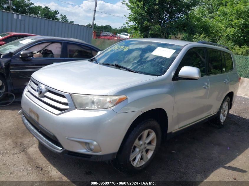 2011 Toyota Highlander Base V6 VIN: 5TDBK3EH4BS049608 Lot: 39589776