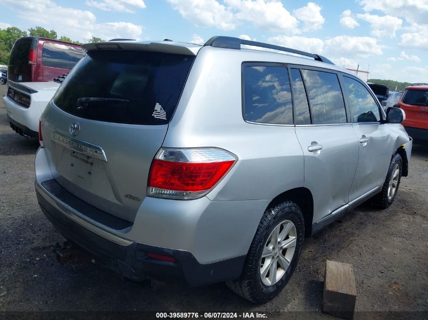 2011 Toyota Highlander Base V6 VIN: 5TDBK3EH4BS049608 Lot: 39589776