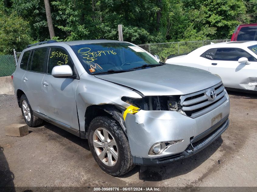 2011 Toyota Highlander Base V6 VIN: 5TDBK3EH4BS049608 Lot: 39589776