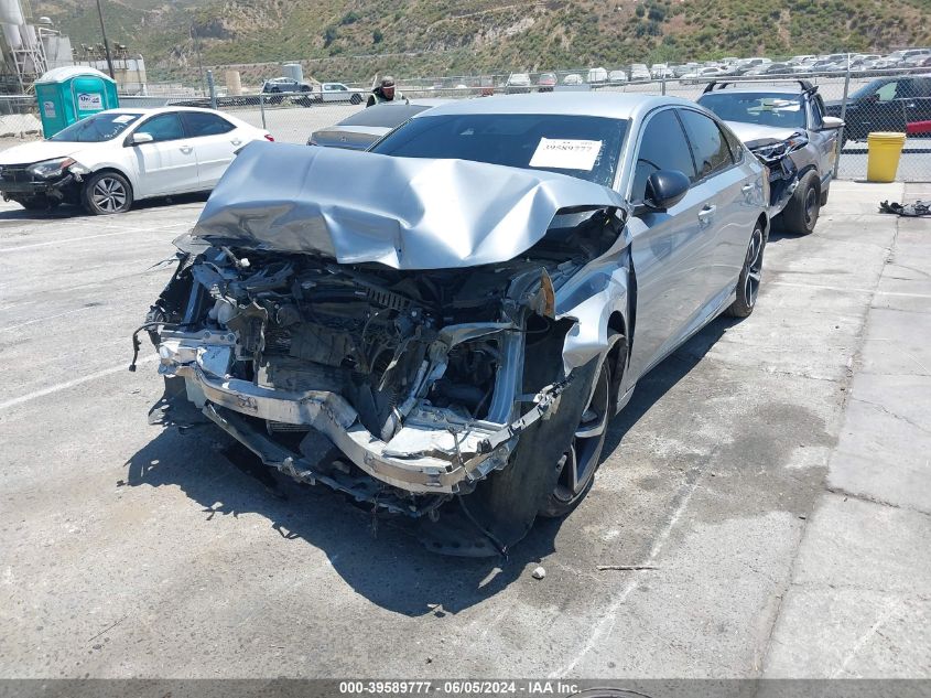 2022 Honda Accord Sport VIN: 1HGCV1F37NA116739 Lot: 39589777