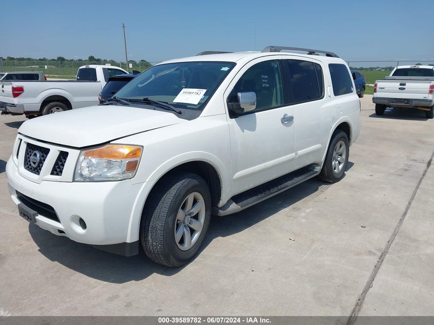 2010 Nissan Armada Se VIN: 5N1BA0ND1AN605906 Lot: 39589782