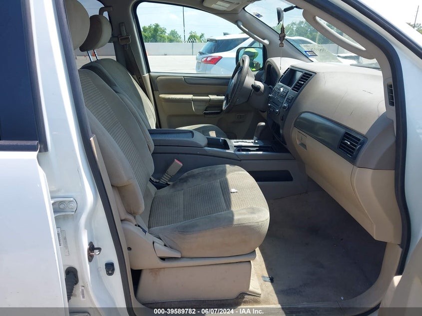 2010 Nissan Armada Se VIN: 5N1BA0ND1AN605906 Lot: 39589782