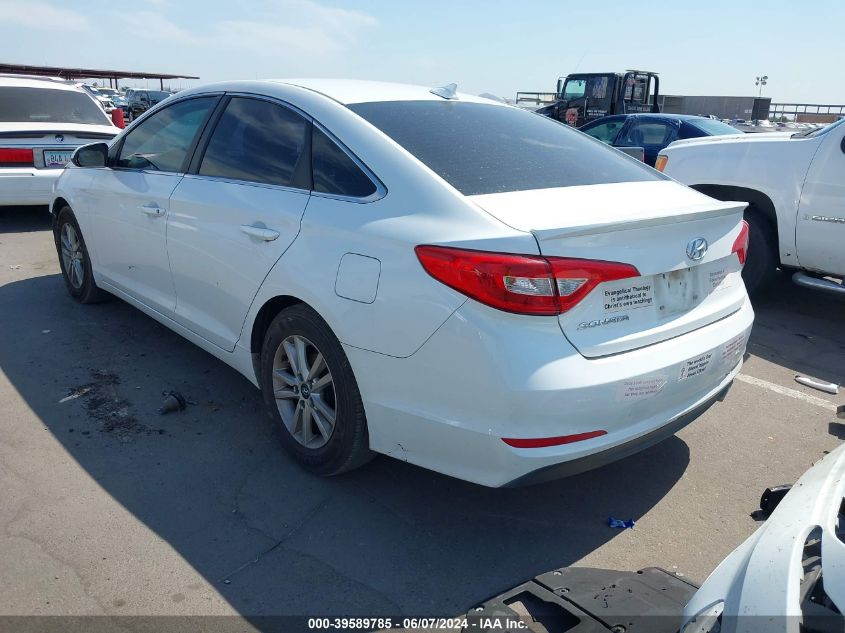 2015 Hyundai Sonata Se VIN: 5NPE24AF9FH002156 Lot: 39589785