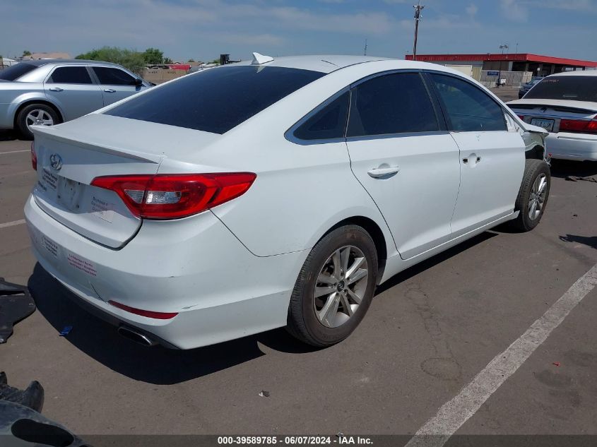 2015 Hyundai Sonata Se VIN: 5NPE24AF9FH002156 Lot: 39589785