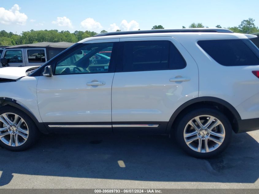 2017 Ford Explorer Xlt VIN: 1FMSK7D83HGC51117 Lot: 39589793