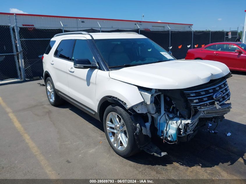 2017 Ford Explorer Xlt VIN: 1FMSK7D83HGC51117 Lot: 39589793