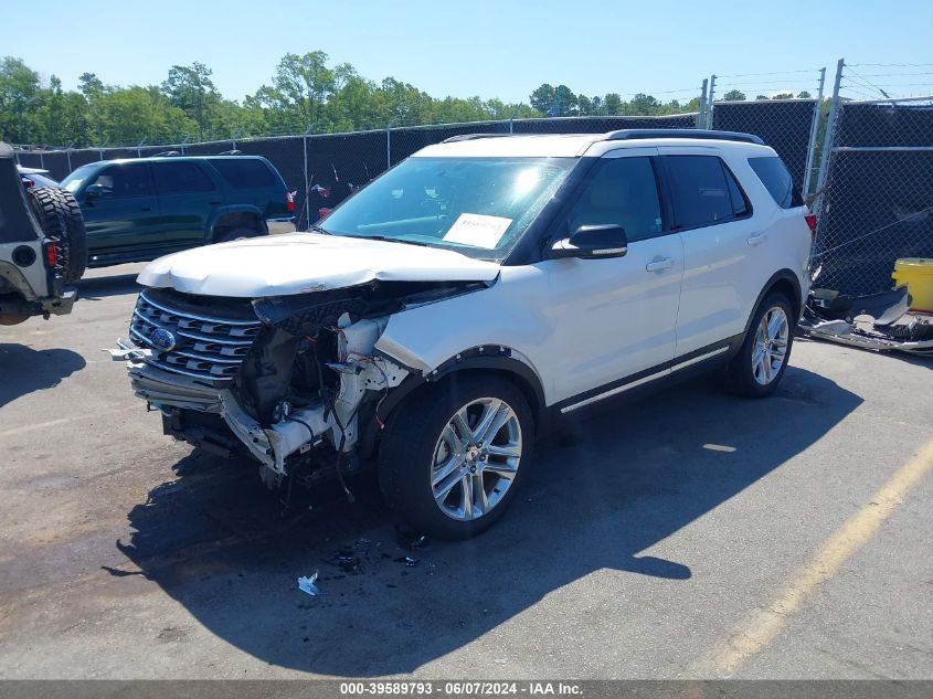 2017 Ford Explorer Xlt VIN: 1FMSK7D83HGC51117 Lot: 39589793