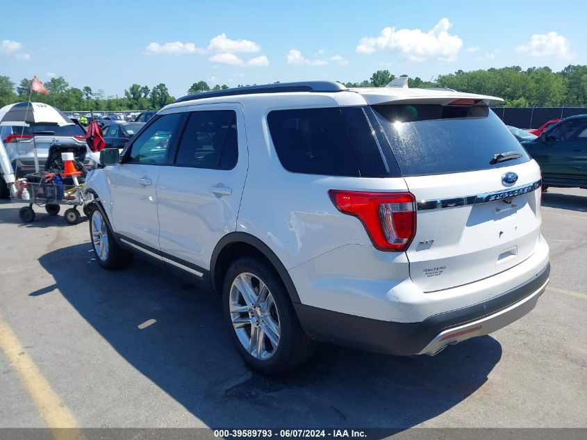 2017 Ford Explorer Xlt VIN: 1FMSK7D83HGC51117 Lot: 39589793