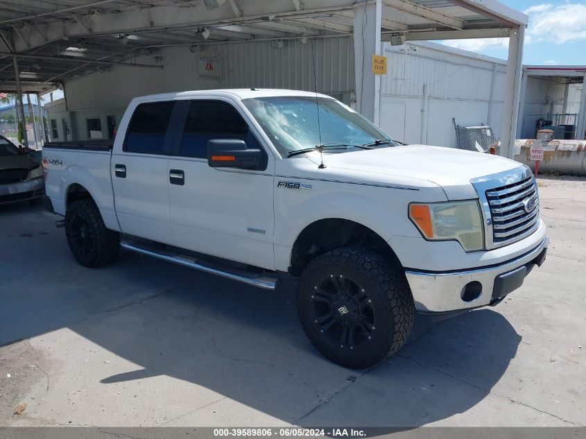 2011 Ford F150 Supercrew VIN: 1FTFW1ET6BKE13520 Lot: 39589806