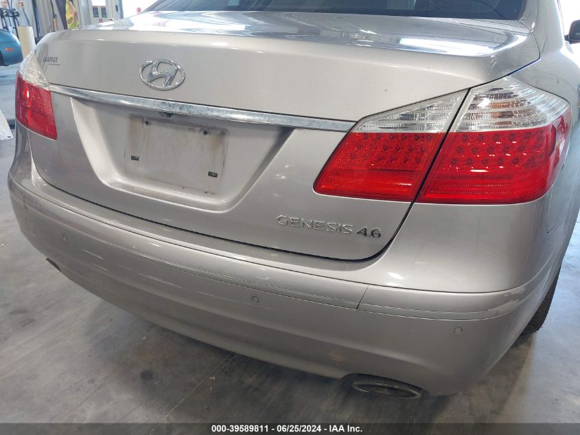 KMHGC4DF5BU136434 2011 Hyundai Genesis 4.6