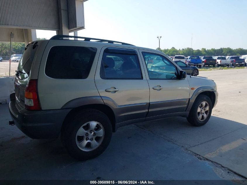 2003 Mazda Tribute Es V6 VIN: 4F2CZ06193KM09870 Lot: 39589815