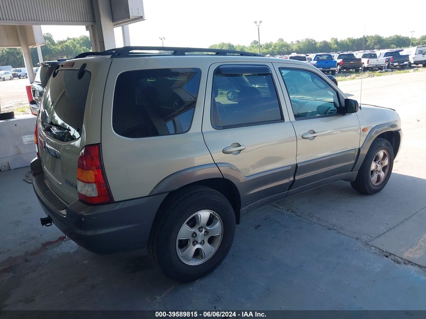 2003 Mazda Tribute Es V6 VIN: 4F2CZ06193KM09870 Lot: 39589815