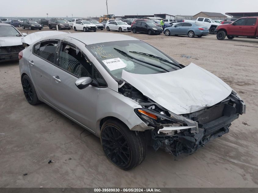 2017 Kia Forte Lx VIN: 3KPFK4A73HE049252 Lot: 39589830