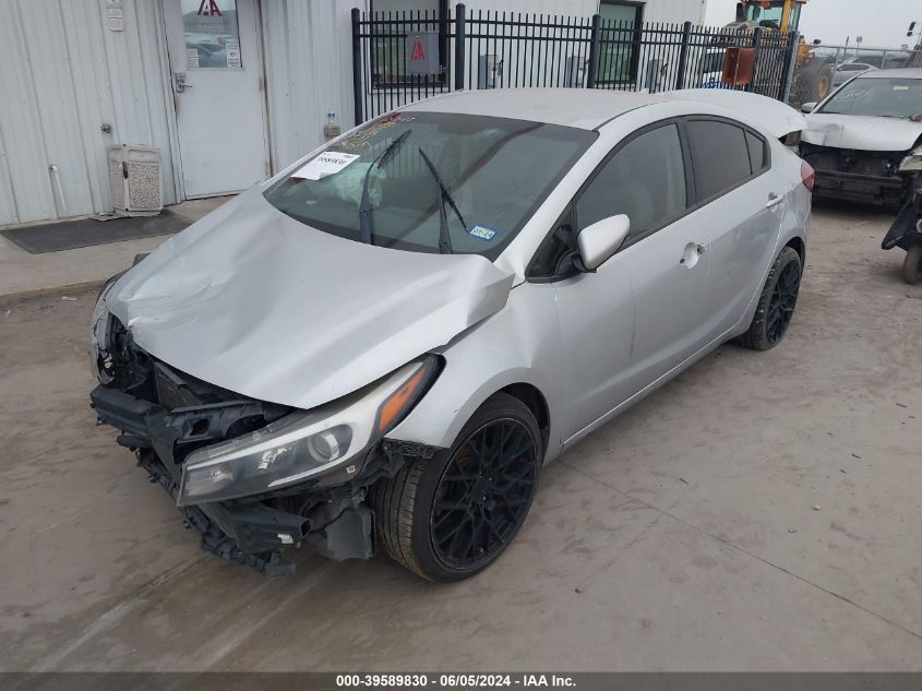 2017 Kia Forte Lx VIN: 3KPFK4A73HE049252 Lot: 39589830