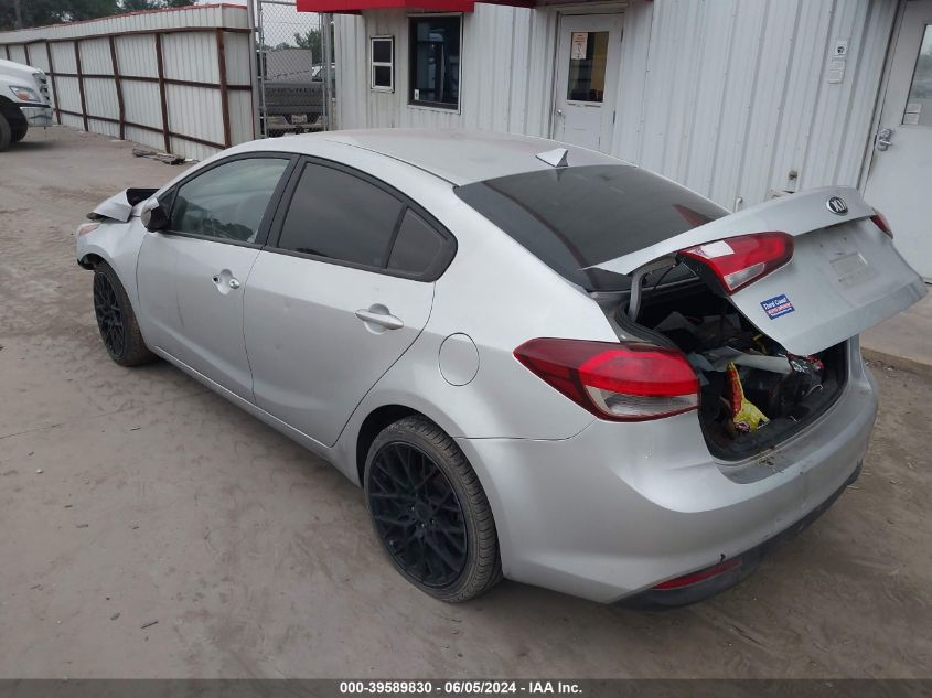 2017 Kia Forte Lx VIN: 3KPFK4A73HE049252 Lot: 39589830