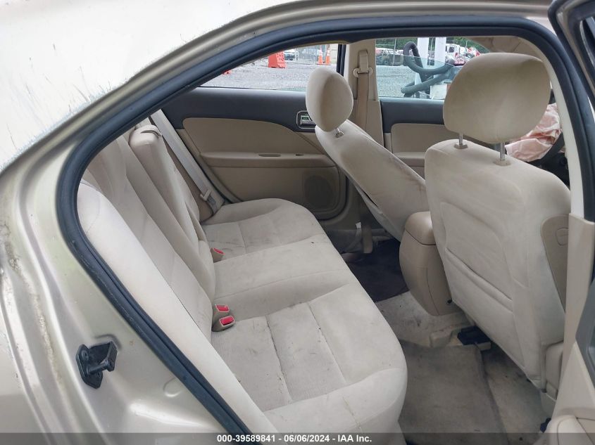 2007 Ford Fusion Se VIN: 3FAHP07167R180923 Lot: 39589841