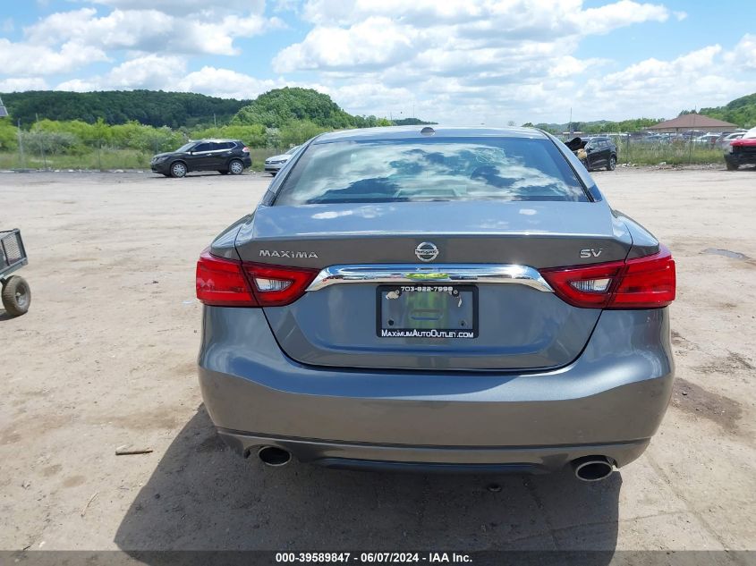 2017 Nissan Maxima 3.5 Sv VIN: 1N4AA6AP4HC451710 Lot: 39589847